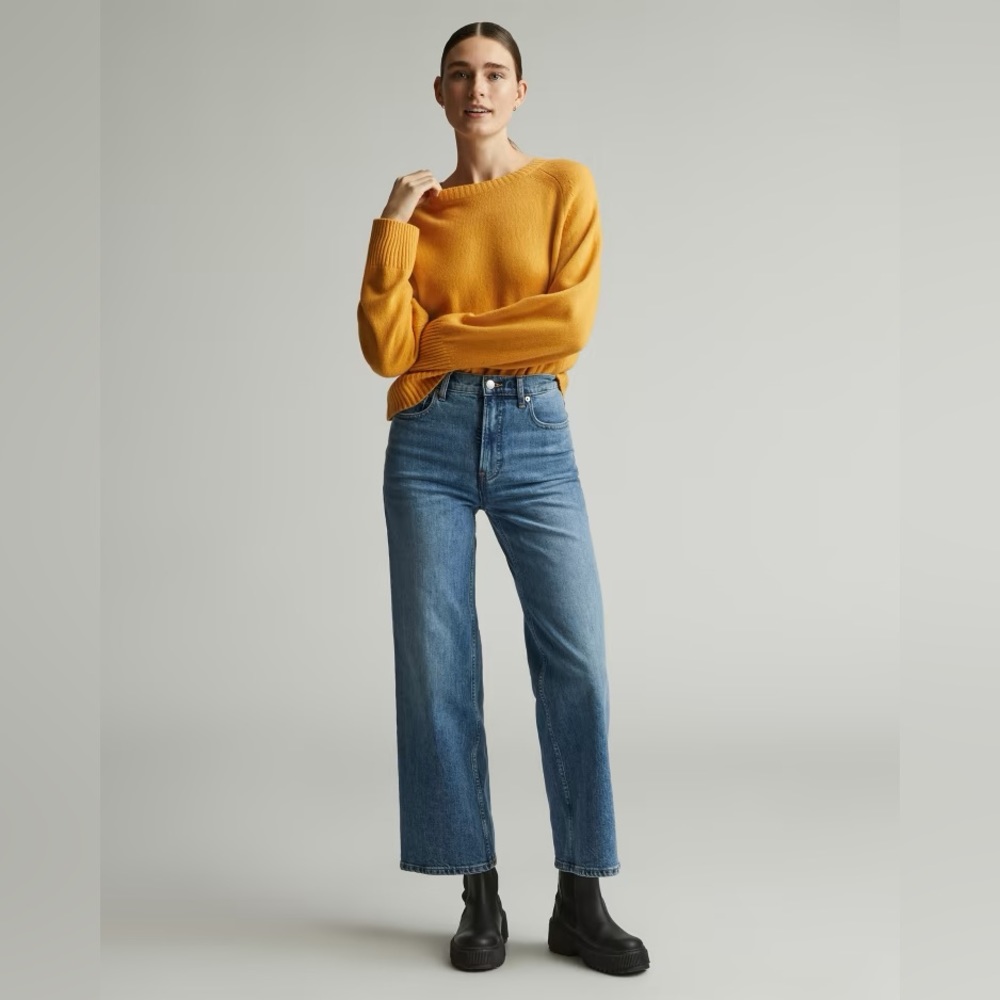 Everlane Way High Sailor Jean size 30